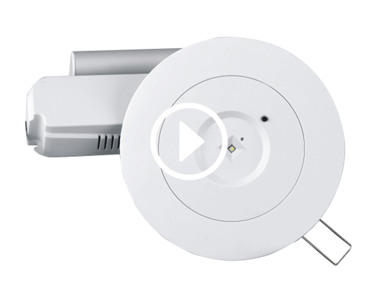 D40-R-2 LEDダウンライト緊急器具
