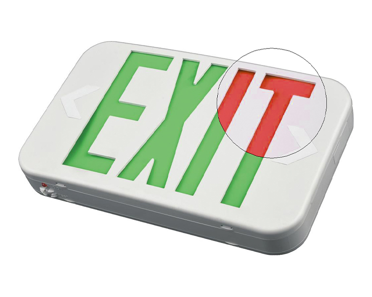 ezxteu2bcwem（ezcxteu2bcwem）-bi-colorコンパクトサイズLED出口標識