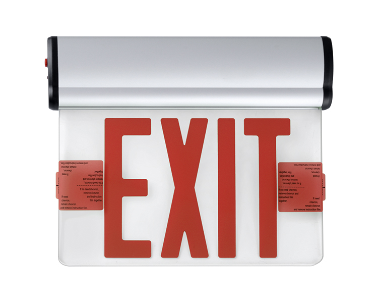 jelbex1rc-single single red led led exit sign with high gradeアクリルパネル