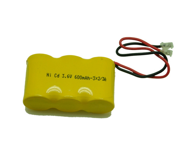 NI-CADバッテリー3.6V 600MAH