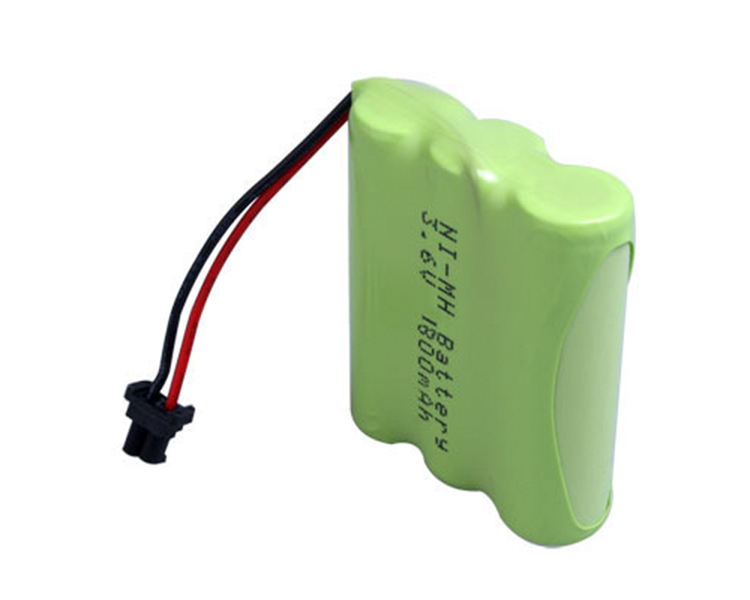 NI-MHバッテリー3.6V 1800MAH