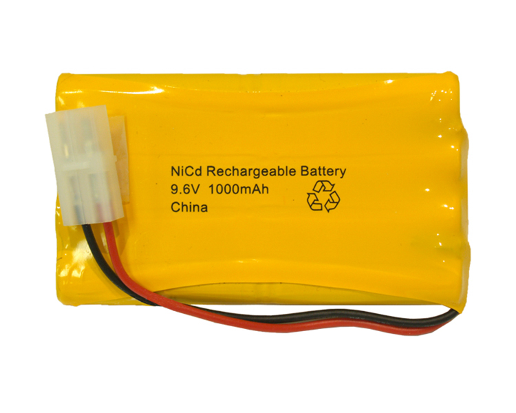 NI-CADバッテリー9.6V 1000mAh